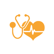Heart and stethoscope